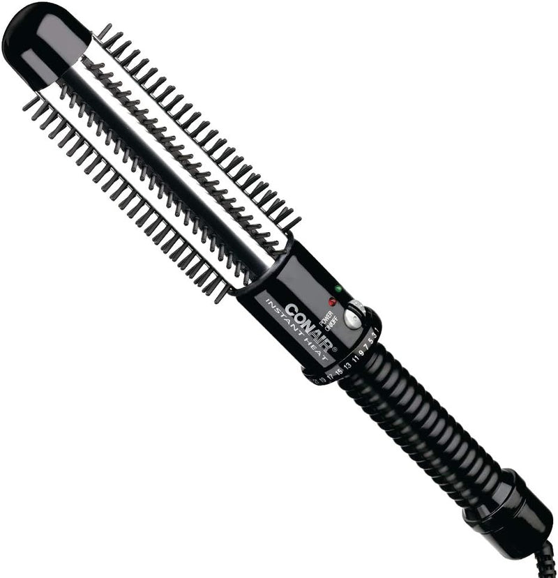 Conair Instant Heat Curling Iron Brush, 3/4-Inch Barrel - For Use On Short Hair Infinity Warehouse