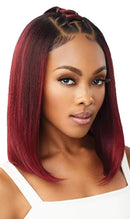 Outre Perfect Hairline Fully Hand Tied 13 X 4 Lace Wig HD Transparent lace NO Plucking Required DANNITA (DRFFRDVV) Outre