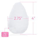 10 Pack Facial Sponge For Daily Deep Cleansing And Regular Exfoliating - Regular Buff Puff Style Exfoliating Pads Perfect Puf For Removing Dead Skin, Dirt & Makeup - Normal to Oily - Made In The USA IMPRESA