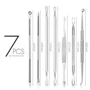 7 In 1 Pimple Blackhead Remover Extractor Tool Kit, Teenitor Professional Safe Treatment For Zit Popper White Head Acne Blemish Comedone Removing For Nose Face Skin Teenitor