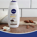 NIVEA Cocoa and Shea Butter Pampering Body Wash with Nourishing Serum, 20 Fl Oz Bottle NIVEA