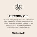 NATUREWELL Natural Extract Pumpkin Oil Moisturizing Cream for Face and Body, Ultimate Hydration & Non-Greasy, 16 Oz Naturewell