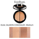 EVE PEARL Dual Salmon Concealer Full Coverage Under Eye Concealer Smooth Skin Treatment Brighten Makeup Hydrate Skincare (Medium) EVE PEARL