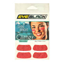 EyeBlack Red Softball Glitter Eye Black Strips, 2 Pair EyeBlack