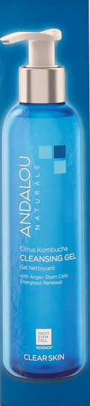 CLEAR SKIN Citrus Kombucha Cleansing Gel Andalou Naturals