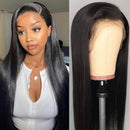NOBILITY Hair 9A Lace Front Human Hair Wigs (22inch) 13x4 Brazilian Straight Lace Front Wigs 100% Unprocessed Virgin Human Hair with Baby Hair Pre Plucked For Black Women Natural Color NOBILITY Store