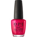 OPI Nail Lacquer, A Little Guilt Under The Kilt, Red Nail Polish, Scotland Collection, 0.5 fl oz OPI
