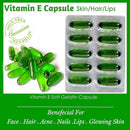 50 Evion Capsules Vitamin E For Glowing Face,Strong Hair,Acne,Nails, Glowing Skin 400mg Merck Ltd.