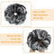 Messy Bun Hair Piece for Women Thick Updo Scrunchies Hair Extension Ponytail Hair Accessories Natural Black Mix Silver Grey OMGREAT