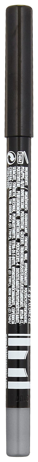 Kokie Cosmetics Waterproof Velvet Smooth Eyeliner Pencil, Sterling Silver, 0.042 Ounce Kokie