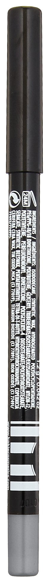 Kokie Cosmetics Waterproof Velvet Smooth Eyeliner Pencil, Sterling Silver, 0.042 Ounce Kokie