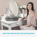 Hard Travel Case for Revlon Hair Dryer & Volumizer& Styler Carrying Case Gray(only case) DEWVIE