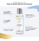 Gluten Free Face Wash - Gentle Gel Facial Cleanser - 100% Natural Ingredients - Gently Removes Dirt, Debris, and Makeup - Uses Powerful Aloe & Rosehip Oil - Anti Aging Alana Mitchell