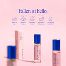 Pure Instinct FALLEN Roll-On The Original Pheromone Infused Body Oil Perfume Fragrance EDP Parfum - For Her Women - TSA Ready 0.34 fl oz Infinity Warehouse
