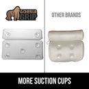 Gorilla Grip Original Spa Bath Pillow Features Powerful Gripping Technology, Comfortable, Soft, Large, 14.5x11, Luxury 2 Panel Design for Shoulder, Neck Support, for Hot Tub, Jacuzzi, Spas, Spa Blue Gorilla Grip Store