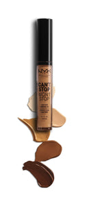 NYX PROFESSIONAL MAKEUP Can't Stop Won't Stop Contour Concealer, 24h Full Coverage Matte Finish - Alabaster NYX PROFESSIONAL MAKEUP
