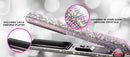 CHI The Sparkler 1" Lava Ceramic Hairstyling Iron Special Edition, Hair Straightener, Silver CHI