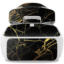 MightySkins Skin Compatible with DJI Goggles – Black Gold Marble | Protective, Durable, and Unique Vinyl Decal wrap Cover | Easy to Apply, Remove, and Change Styles | Made in The USA MIGHTY SKINS