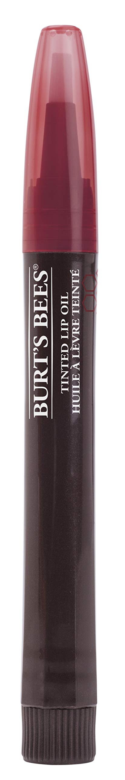 Burt's Bees 100 % Natural Moisturizing Tinted Lip Oil, Rustling Rose - 1 Pen Burt's Bees Store