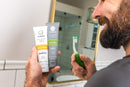Dr. Squatch Teeth Whitening Toothpaste Kit - Day and Night Flouride Free Natural Toothpaste (1 Citrus Mint + 1 Sooth Spearmint Tooth Paste) 4.7 oz Tubes Dr. Squatch