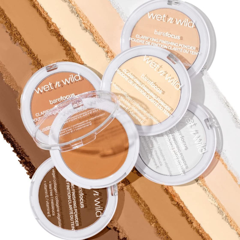 wet n wild Bare Focus Clarifying Finishing Powder | Matte | Pressed Setting Powder Translucent Infinity Warehouse