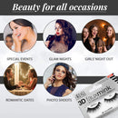 Ardell False Eyelashes 3D Faux Mink 852, 4 pairs Ardell