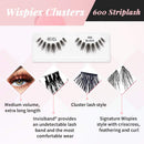 Ardell - False Eyelashes Wispies Cluster 600 (4 Pack) Ardell
