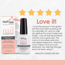 Nail Tek Nail Nutritionist, Bamboo & Biotin 5 in 1 Nail Treatment for Soft and Peeling Nails, 0.5 oz, 1-Pack Nail Tek