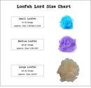Loofah Lord 24 White Bath or Shower Sponge Loofahs Pouf Mesh Wholesale Bulk Lot LOOFAH LORD