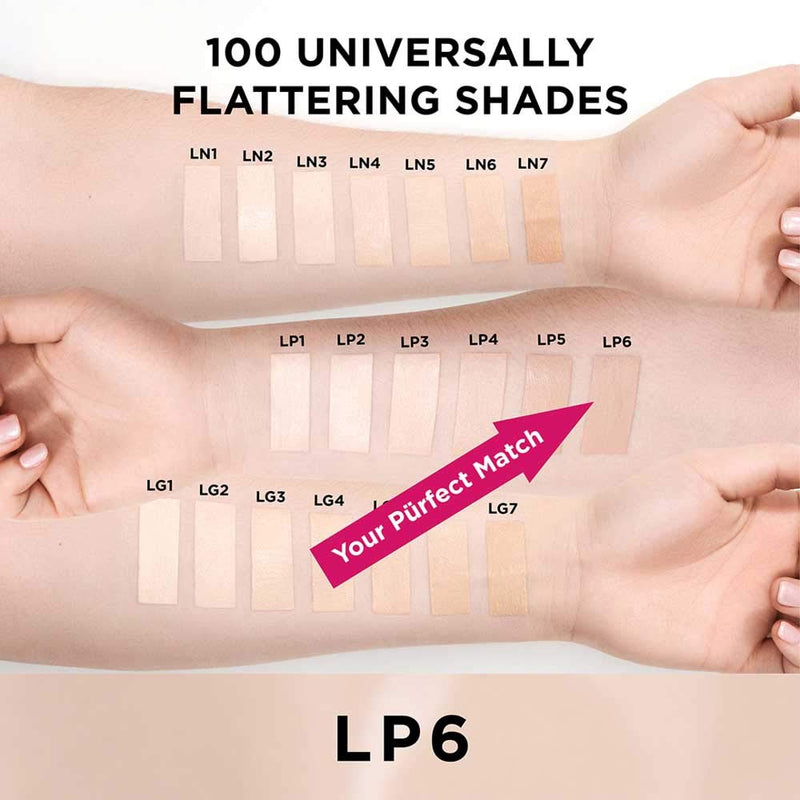 PÜR 4-in-1 Love Your Selfie Longwear Foundation & Concealer, Lp6, 1.2 Fl Oz PÜR MINERALS