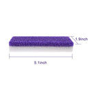 Adofect 5 Pack Pumice Stone for Feet, Hard Skin, Exfoliating Heels and Callus Remover Double-Sided Foot Pumice Scrubber, Pumice Pedicure Tool (Purple) Adofect Store