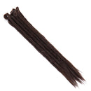 SEGO 20 Inch Dreadlock Extensions for Women/Men Synthetic Handmade Dread Extension Long Single Ended Hippie Style Reggae Hair 20 strands