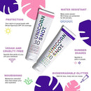 Unicorn Snot Bio Glitter Sunscreen Bundle - Purple & Pink Body Shimmer Waterproof Moisturizing Lotion w/ SPF 30 & Aloe Vera - Beach, Outdoor, Festival, Camping | Space Junk & Love Shack UNICORN SNOT