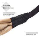 Benehair Braid Headband Chunky Braided Hair Band for Women Kids Synthetic Plaited Hairband Braiding Hairpiece Classic Wide Elastic Stretch Hairband 5 Strands Medium Size Blonde Mixed