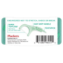 Plackers Micro Mint Dental Floss Picks with Travel Case, 12 Count (Color may vary) Plackers