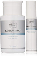 Obagi CLENZIderm M.D. Pore Therapy Salicylic Acid 2% Acne Treatment And Obagi CLENZIderm M.D. Therapeutic Lotion Benzoyl Peroxide 5% Acne Treatment. Obagi Medical