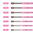 Yasterd Acrylic Nail Brush 100% Pure Kolinsky Acrylic Brushes for Nails Size 8 Oval Round Shaped Nail Brush for Acrylic Powder Application Pink Wooden Handle Professional Nail Art Manicure Tool Yasterd