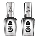 Sally Hansen Miracle Gel Nail Polish - Shiny Top Coat Duo Pack (Packaging May Vary) Sally Hansen Store