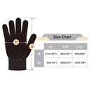 EvridWear Unisex Moisturizing Cotton Gloves with Touchscreen Fingertips for Eczema Beauty Cosmetic Dry Hands Sensitive Irritated Skin Therapy Overnight Bedtime, 6 Pairs, Lightweight-White, S/M Evridwear