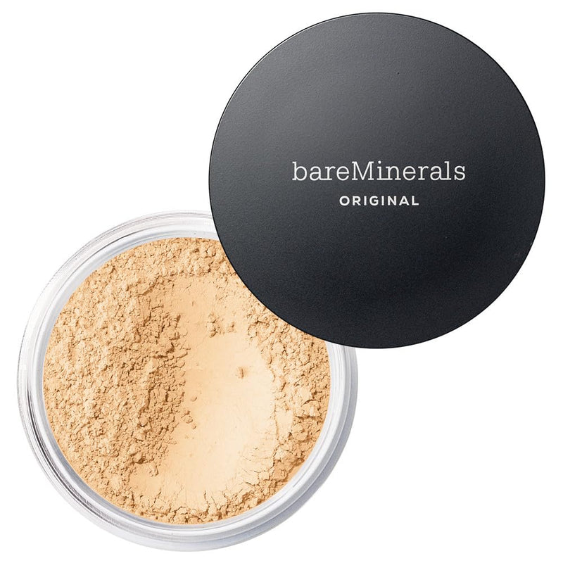 bareMinerals Original Loose Powder Foundation SPF 15, Lightweight Mineral Loose Powder Foundation Makeup, Buildable Coverage, Talc Free, Vegan Infinity Warehouse