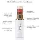 Ogee Sculpted Face Stick (MOONSTONE - ULTRAVIOLET SHEEN) Certified Organic Highlighter Makeup - Multi-Use Glow Highlighter Stick Infinity Warehouse