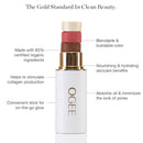 Ogee Face Stick Trio - Golden Contour Stick Makeup Collection - Certified Organic Bronzer, Blush Stick, and Highlighter Stick for a Flawless Look Infinity Warehouse
