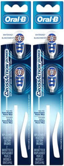 Oral B CrossAction Power Whitening Replacement Head-2 ct, 2 pk - Infinity Warehouse