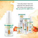 40 Carrots Carrot and Cucumber Eye Gel - Instantly De-ages and Wakes Up Tired Looking Eyes, Paraben Free .5 fl oz (14.8 ml) 40 Carrots