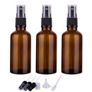 2oz Amber Glass Spray Bottles for Essential Oils, Small Empty Spray Bottle, Fine Mist Spray, Set of 3 hmaimas