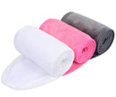 Sinland Spa Headband for Women 3 Counts Adjustable Makeup Hair Band with Magic Tape,Head Wrap for Face Care, Makeup and Sports SINLAND