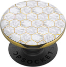 PopGrip Lips: PopSockets Swappable Grip and Burts Bees Lip Balm for Phones and Tablets - Marble Honeycomb PopSockets Store