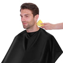NOOA Waterproof Barber Cape - Professional Salon Cape for Men, Unisex Black Hair Cutting Cape with Adjustable Neck Size, 41.5 x 58 inches Hairdresser Cape for Hair Treatment - Cutting/Coloring/Perming NOOA