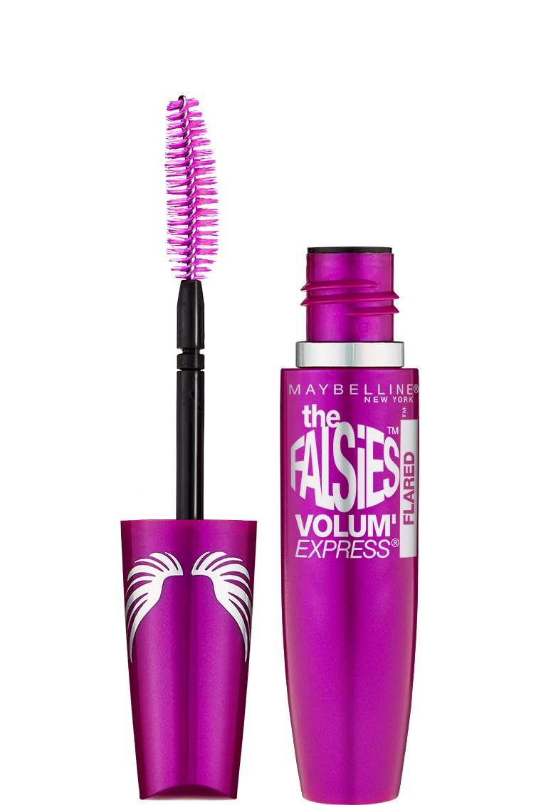Maybelline New York Makeup Volum' Express The Falsies Flared Washable Mascara, Blackest Black, 0.31 Fl Oz (Pack of 1) Maybelline New York
