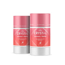Crystal Magnesium Solid Stick Natural Deodorant, Non-Irritating Aluminum Free Deodorant for Men or Women, Safely and Effectively Fights Odor, Baking Soda Free, Coconut + Vanilla, 2.5 oz (Pack of 2) CRYSTAL Deodorant
